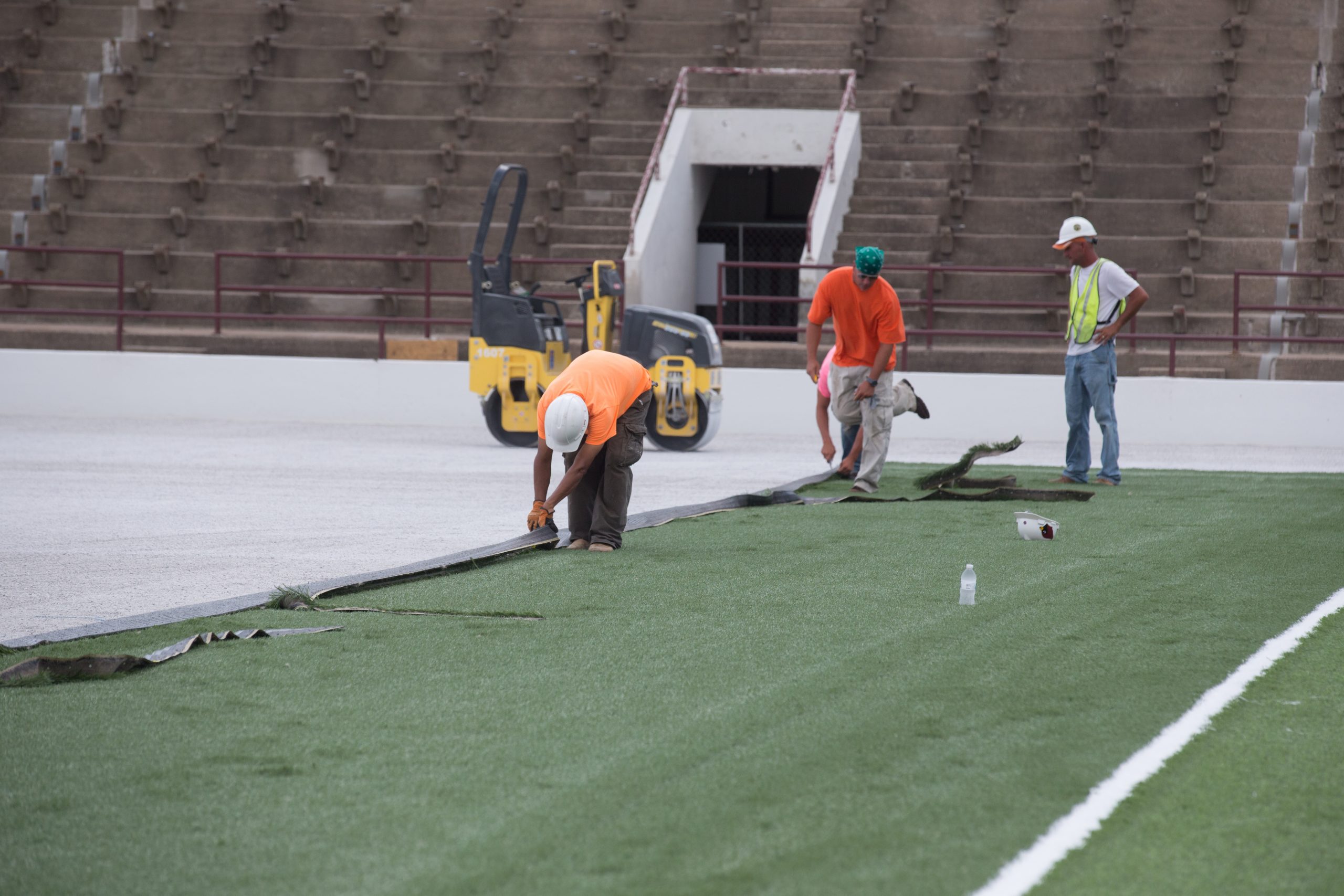 Athletic Field Artificial Turf Installation in Conroe, TX