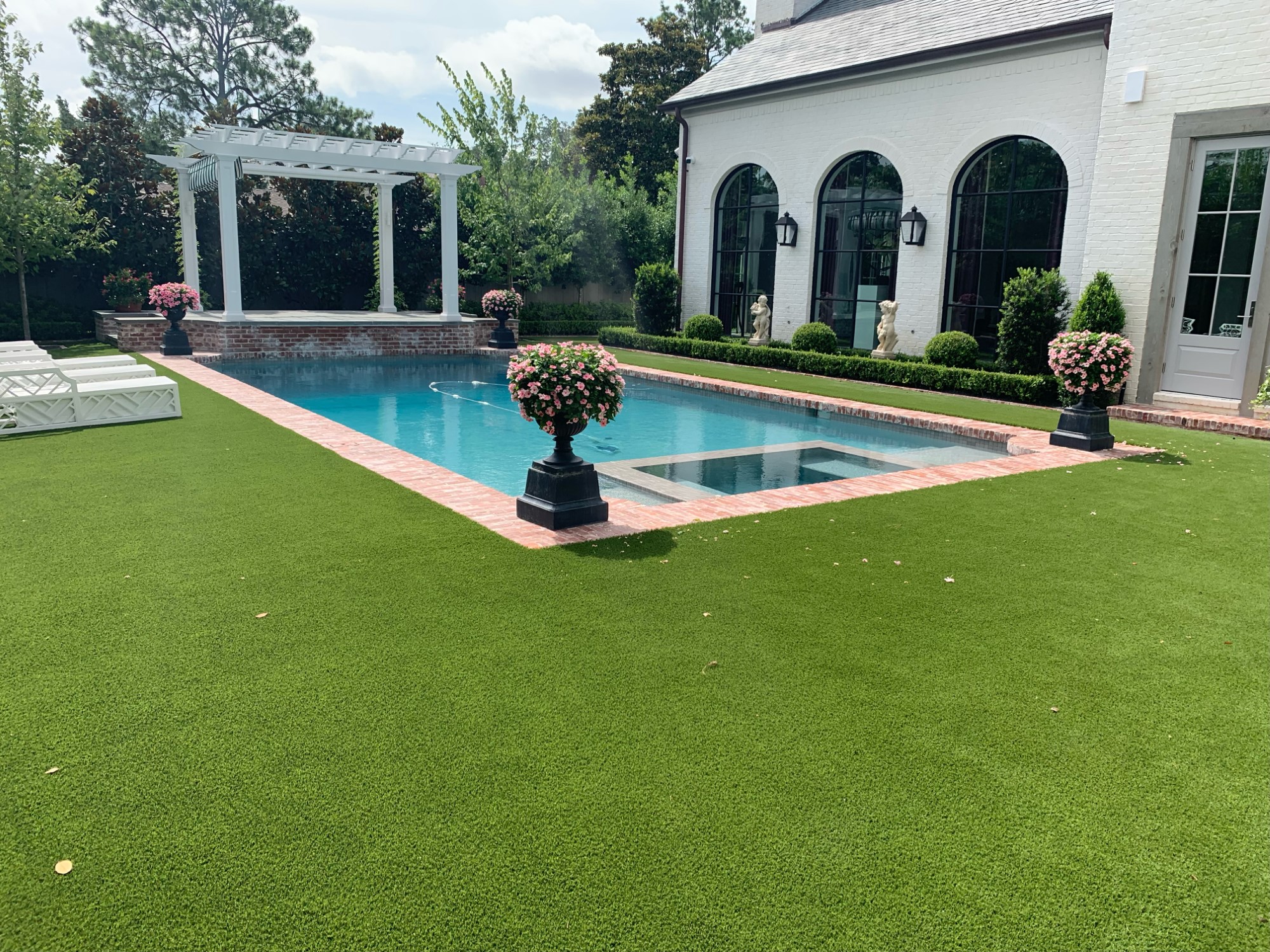 Residential Artificial Turf Installation in Humble, TX